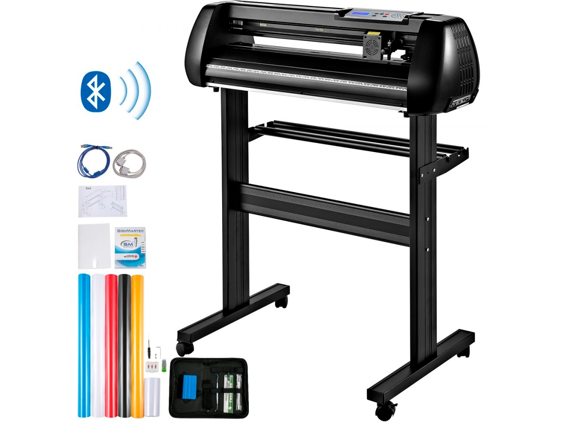 Plotter De Corte 720 Mm Com Bluetooth, Software Signmaster E Acessórios Para Cortes Precisos Em Vinil Tekmaquinas