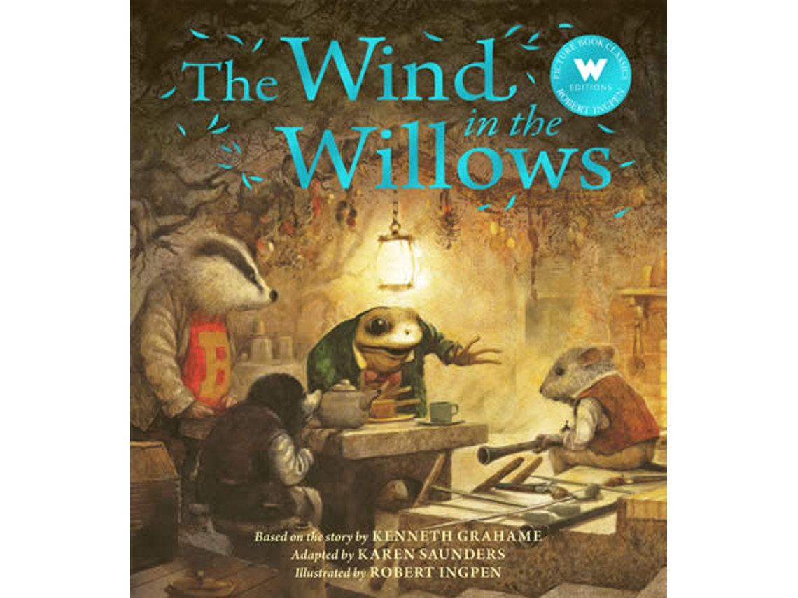 Livro Wind in the Willows de Karen Saunders e Kenneth Grahame (Inglês)