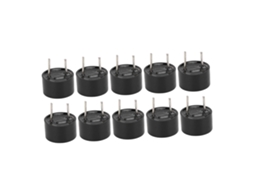 Laxiscreed Alerta Sonoro Electromagnético Dc 3v, Pack De 10 Unidades, 9x6mm Para Segurança E Vigilância