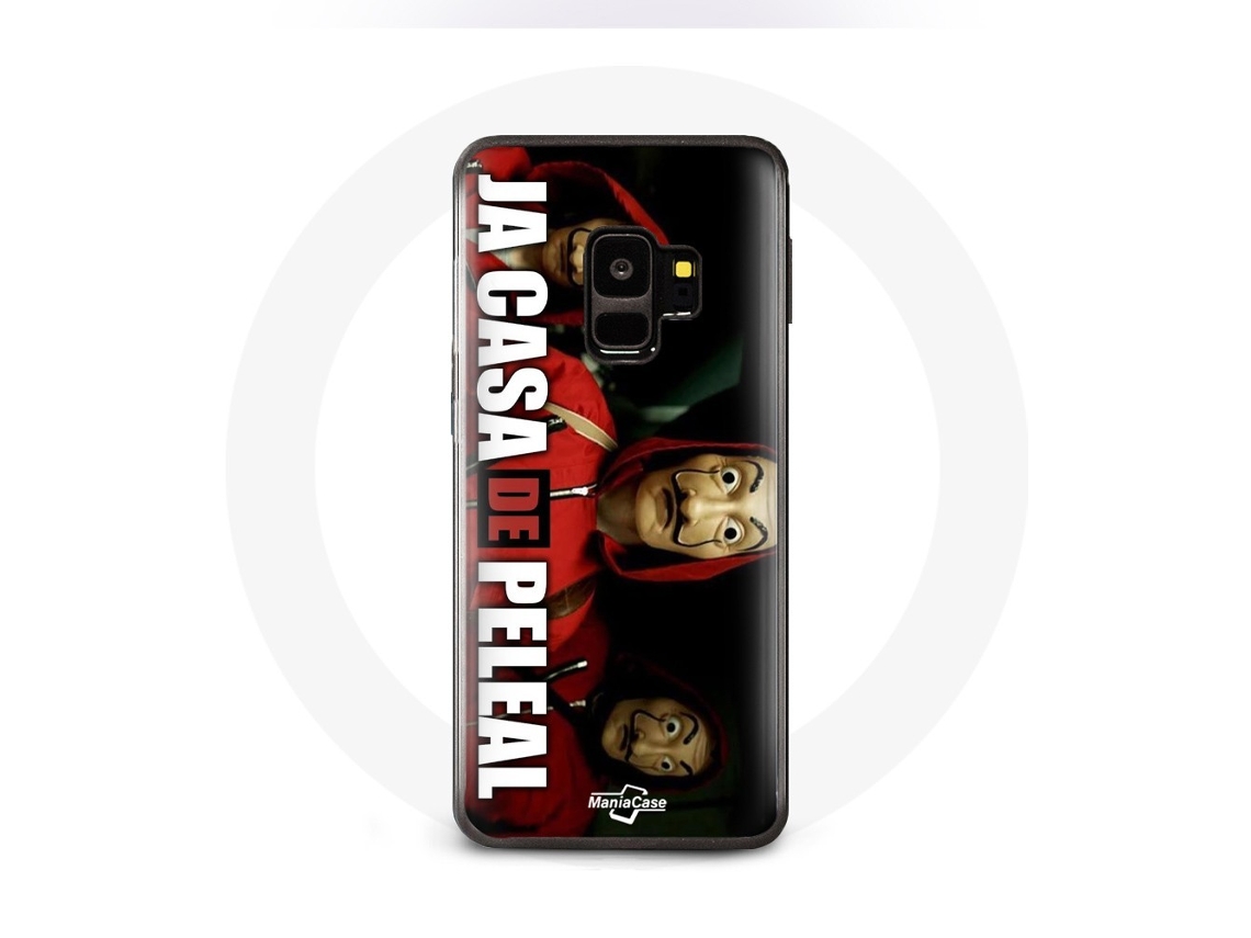 Capa para Samsung Galaxy S9 plus La casa de papel Le máscara dali