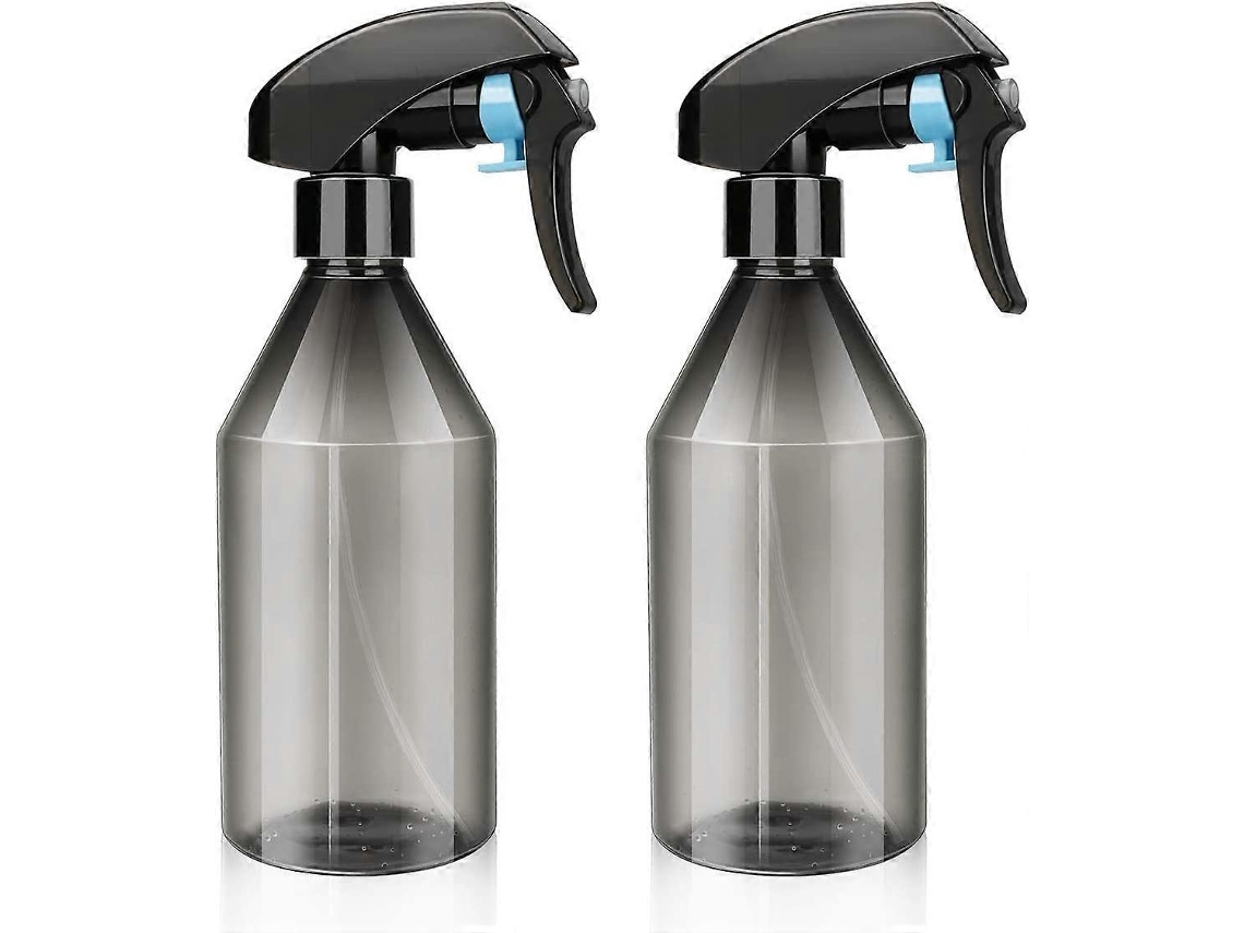 Botella De Spray De Plástico 300ml Para Plantas, Cabello, Jardinería Y Limpieza, Neblina Fina, Sin Bpa, 2 Unidades