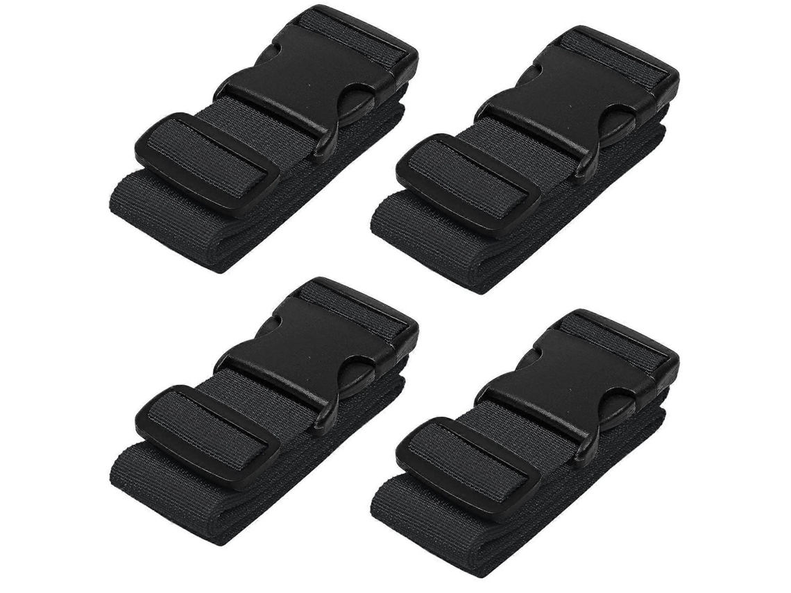 Pacote Com 4 Alças Para Malas Cnha Preto Aquaforge