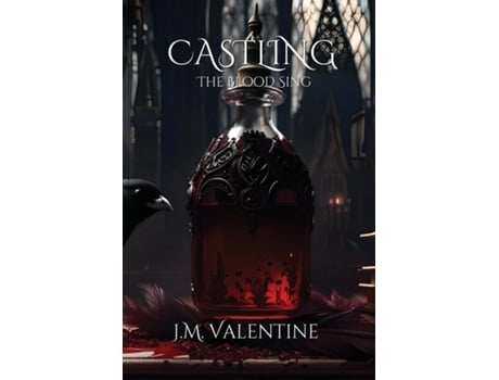 Livro Castling The Blood Sing de JM Valentine (Inglês)