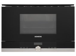 Micro-ondas Encastre SIEMENS BF634LGS1 (21 L - Sem Grill - Inox)