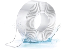 Fita Adesiva Dupla Face Nano de Alta Resistência Tiras Adesivas Transparentes Multiuso GOKOCO