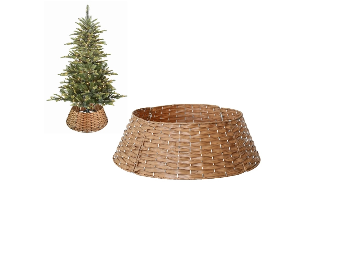 Saia Para Árvore De Natal Estilo Rústico Decoração Natalina