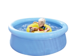 Piscina Inflável Infantil para Crianças Pequenas, Lago de Natação, Banheira Redonda CHABERLU
