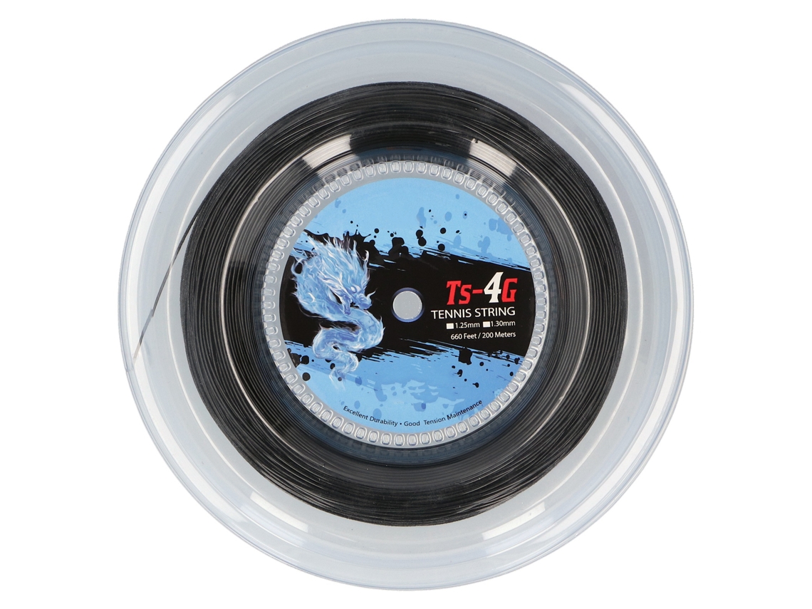 2026altiro-corda Para Raquete De Tênis De Poliéster Durável 200m Redonda Resistente A Impacto 1.25mm