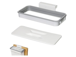 Soporte Para Sacos De Lixo Pendurados Para Armário De Cozinha Com Tampa Armazenamento Na Parede Sem Furar