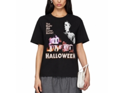 Rockinstone Halloween Movie Mike And House Black Adult T-shirt Size:xxxl