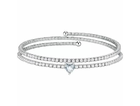 Bracelete La Petite Story Lps05asd23 Romântico Coração Azul Para Mulheres