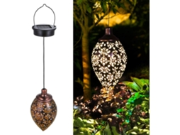 Hanging Solar Lights Tomshine Solar Lantern Led Garden Lights Metal Lamp Waterproof For Outdoor Hanging Decor