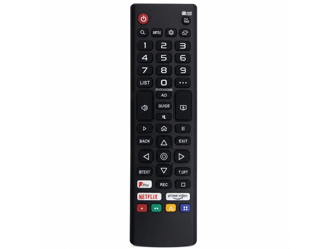 Comando À Distância Para Tv Compatível Com Lg Akb76037023, Com Atalhos Netflix E Prime Video_zhd