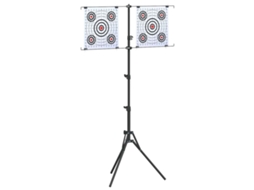 Vidaxl Suporte Para Alvo Preto E Branco 82,5 X 51 X 150 Cm Metal
