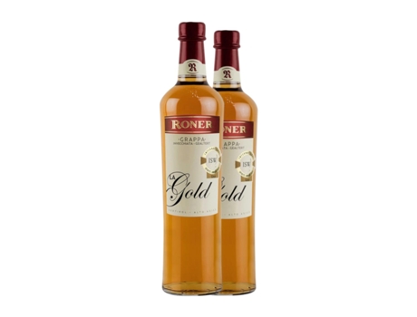 Aguardente Grappa RONER La Gold (0.7 L - 2 Unidades)