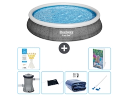 Piscina Bestway Fast Set Redonda 396x84 Cm 5 peças S252 BESTWAY