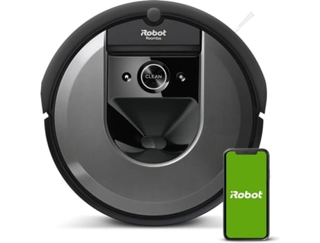Aspirador Robô IROBOT Roomba i7158 (Autonomia 75 min - Cinza Carvão)