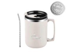 Caneca Térmica De Aço Inoxidável Para Chá E Café, Copo Térmico De Viagem, Novo Ly Ebike