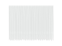 Maison Exclusive - Cortina De Renda Com Cortinas Branco 280 X 600 Cm Poliéster
