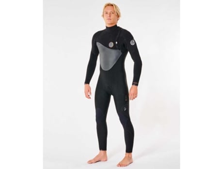 Rip Curl Flashbomb Heat Seeker Manga Comprida Zíper Grátis 3/2Mm