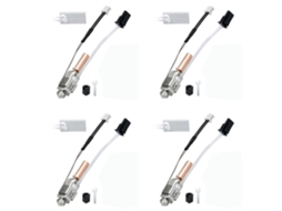 4x Upgrade For Anycubic Kobra 2 Hotend Kit,thermistor Heater Cartridge 0.4mm Print Hot End For Kobra 2 Plus/neo/kobra 2