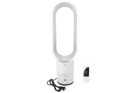 Ventilador Sem Lâmina Mesa Portátil Prata Worten