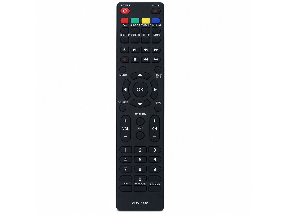 Comando À Distância Para Tv Lcd Hitachi, Compatível Com Cle-1005t E Cle-1018c