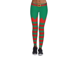 Leggings Femininas De Stretch Para Yoga E Running Com Estampa Da Laxiscreed, Tamanhos G/xl