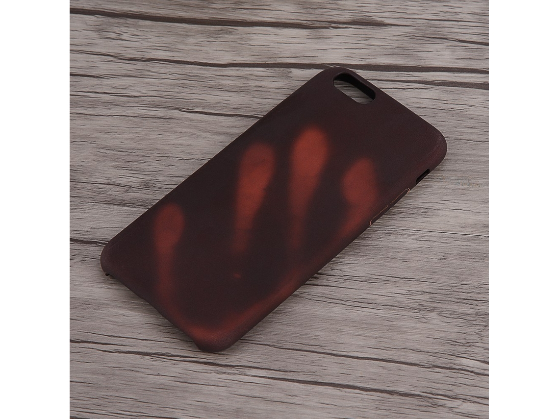 Capa termocrômica para Iphone 6/6s preto EOOCOO
