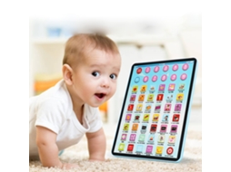 Mali tablet para Crianças com Toque Educativo Aprendizagem Multimídia Jogo Infantil 3+ Anos