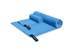 Toalha NEVEANCE Camping Rápido Secagem Praia Ultra Compacta Microfibra Azul - 1pcs (40x60cm40x60cm)