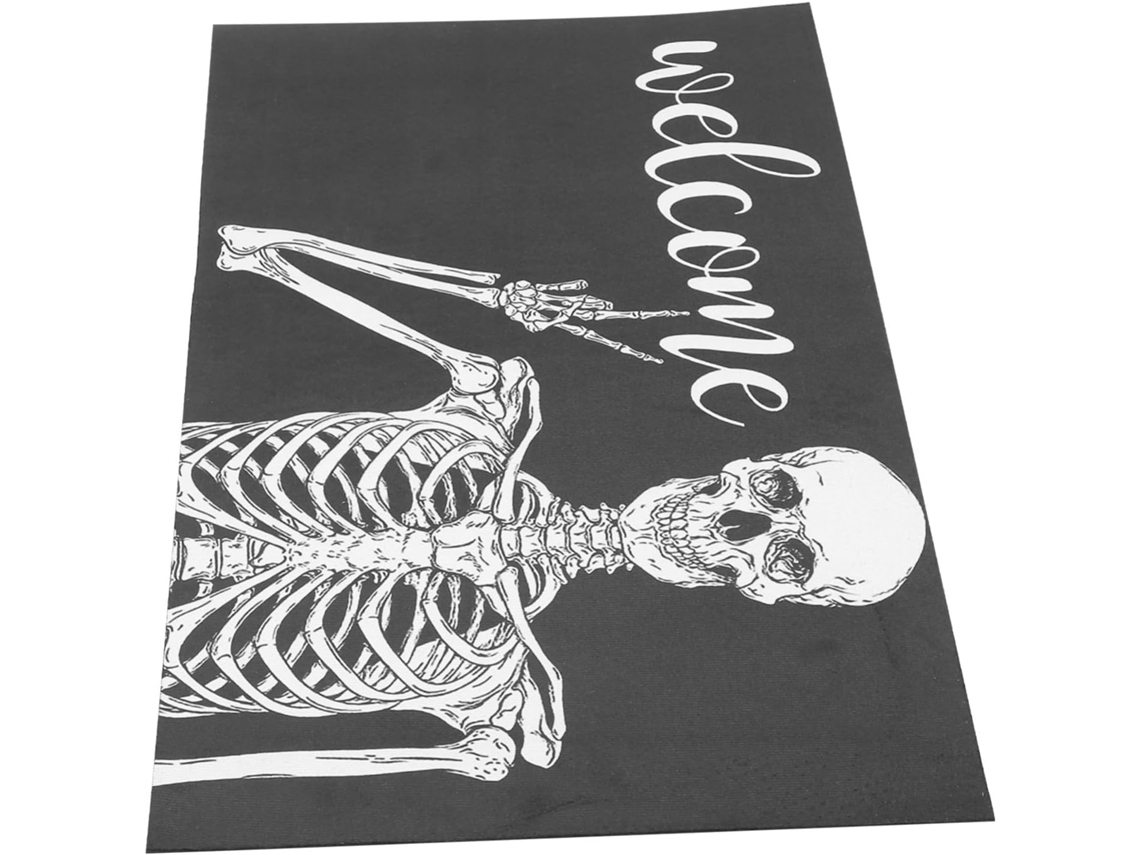 Tapete De Boas Vindas Antiderrapante Para Banheiro, Portas E Para O Halloween. Gokoco