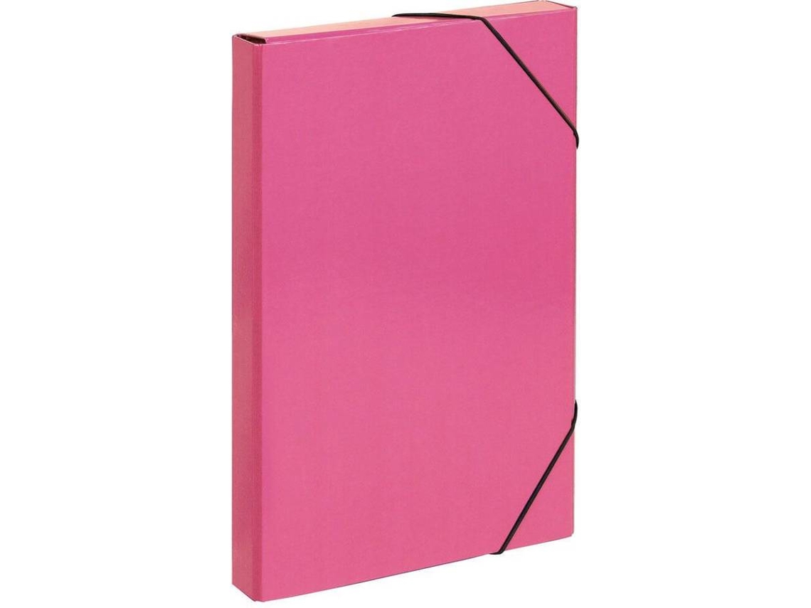 Pasta com Elásticos STAPLES 40 mm (Rosa) Worten.pt