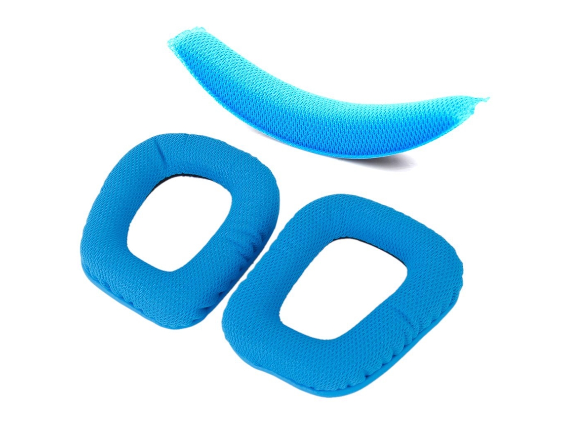 Conjunto De Arco De Cabeça E Almofadas Auriculares De Substituição, Na Cor Azul, Compatível Com G430 E G930.