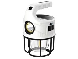 Lanterna De Acampamento Solar De 500 Lúmens, Carregada, Lanterna De Acampamento Led Portátil, Energia Solar Olysi Shop