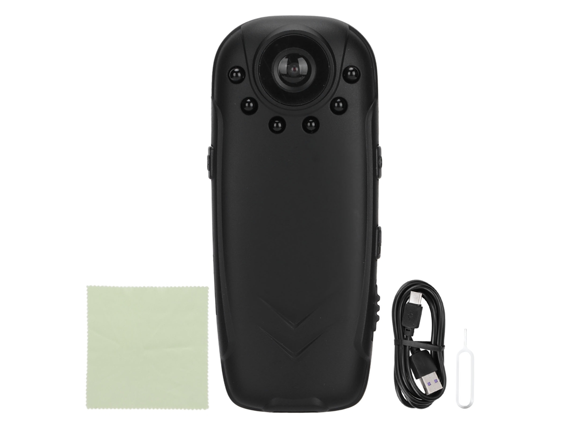 Câmera Corporal Mini LAXISCREED com Detecção de Movimento