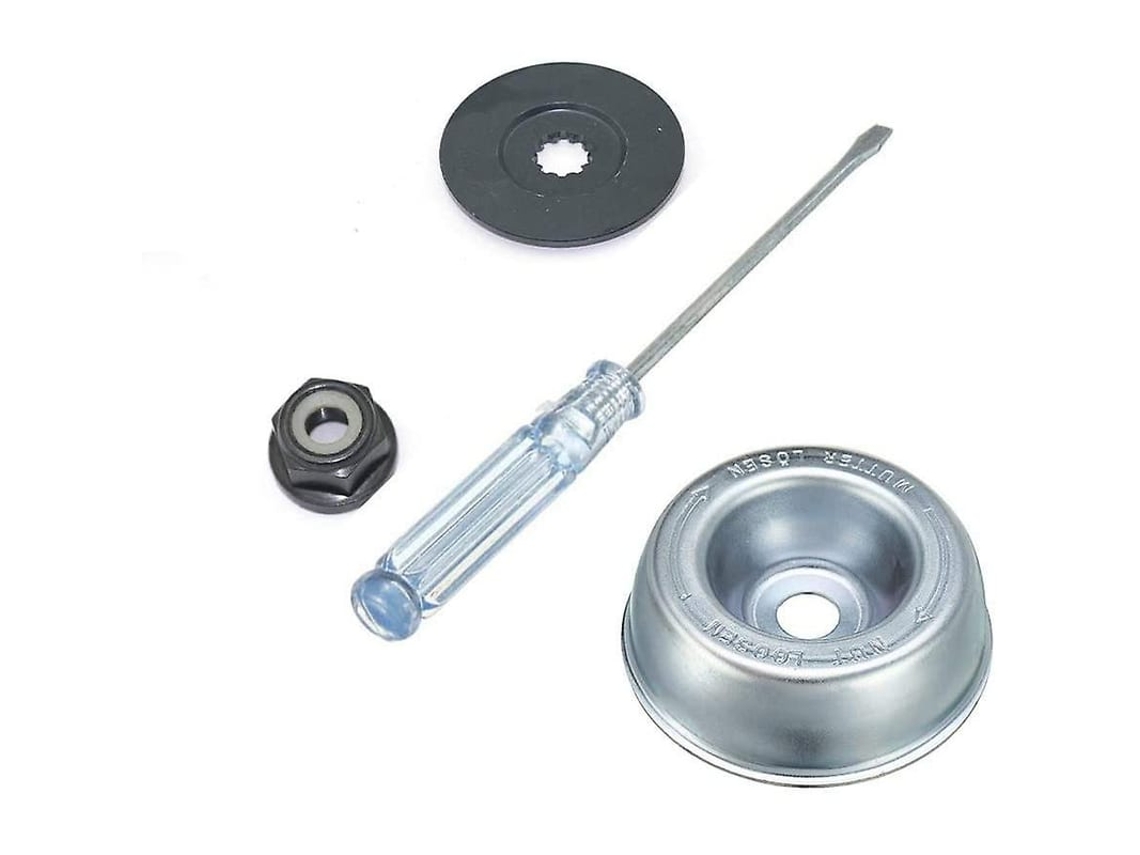 Kit Adaptador De Lâmina Stihl Com Parafuso, Placa, Porca E Chave Para Cortadores De Relva Fs40c Fs55r Fs85