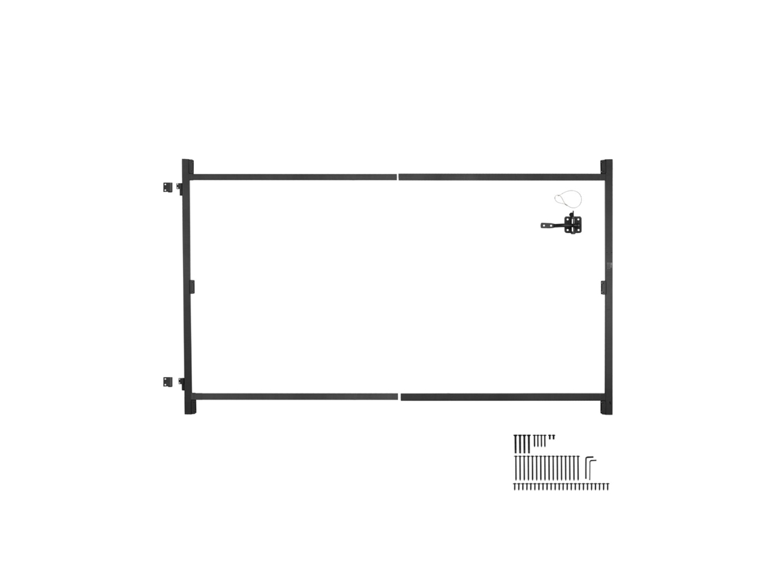 Kit De Construção De Portões Adequado Para Aberturas De 1524 2438 Mm Ferro Vevor