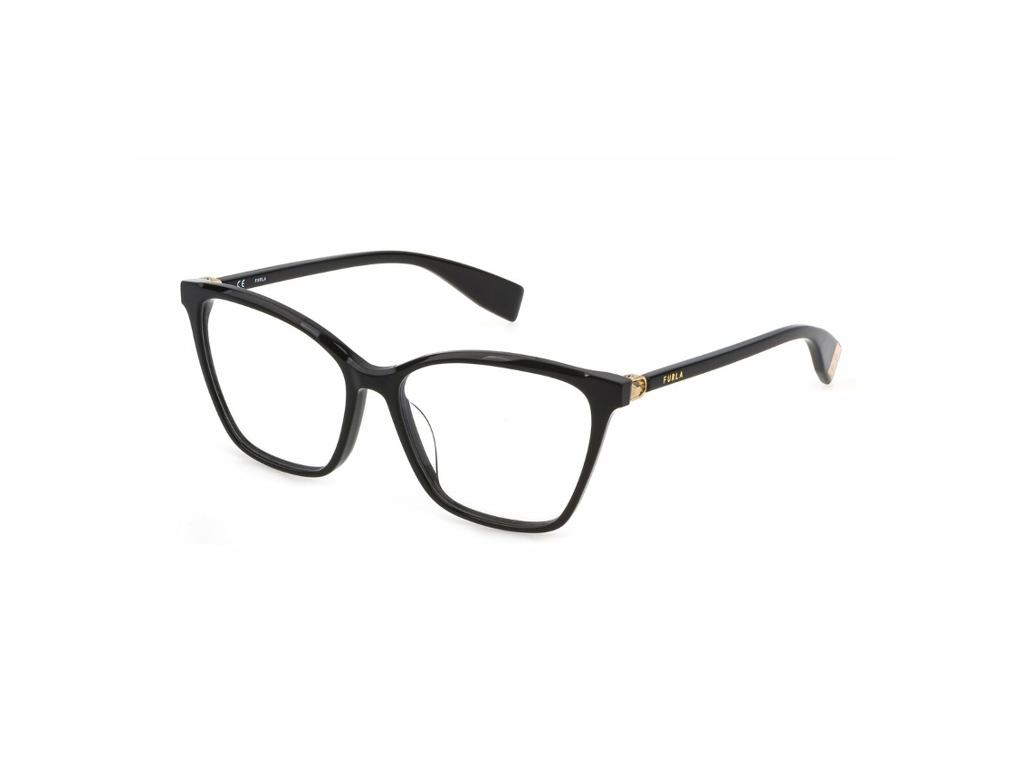 Armação de óculos masculina Police Vplf78n550305 (preta - metal - 145 mm - Ø 55 mm)