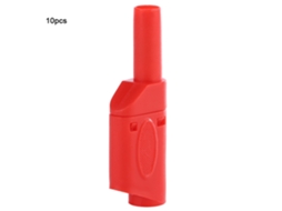 Laxiscreed Conector De Montagem Para Soldar Com Tomada Banana Impermeável E Isolada De 4mm