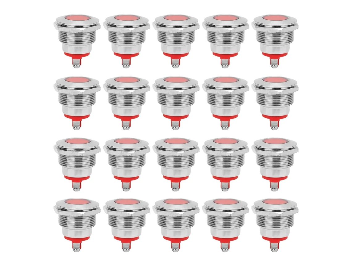 Sunflare Bem-22c Ip68 12v Metallic Led Indicator Light
