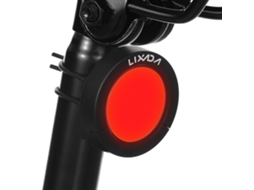 Lanterna traseira inteligente Mali USB recarregável com sensor de vibração e LED seguro