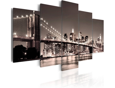 Quadro ARTGEIST Manhattan - Brooklyn Bridge II (200 x 100 cm)