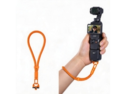 Cordão Anti perda HENTEN HOME para Dji Osmo Pocket 3/4 com Parafusos da Câmera Laranja