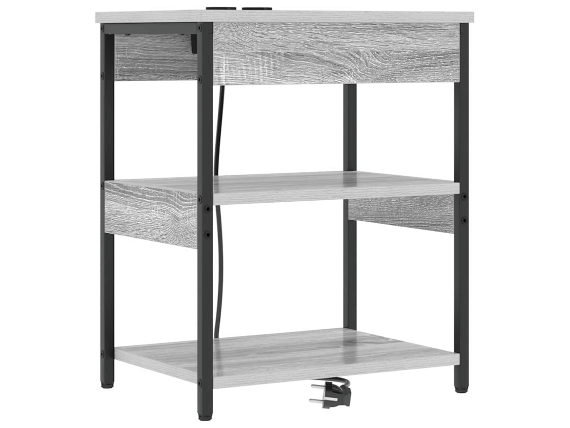 Cabeceira Cinza Sonoma 41 x 31 x 51 cm - EXCLUSIVO DA MAISON