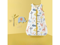 Saco de dormir de algodão para bebê 3-12 meses Date Duplo M Amarelo Panoona