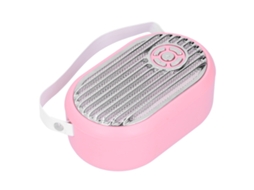 Caixa De Som Bluetooth Portátil Mini Sada Q6 Sem Fio Áudio Multimídia Rosa