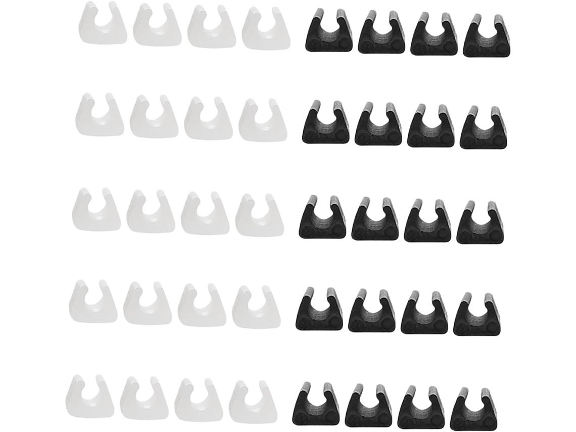 Protetores De Pés Cadeira Sherchpry, 40 Peças, Capas Antiderrapantes De Plástico Durável Para Proteger Pisos, Mesas E