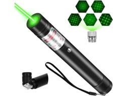 Apontador Laser Verde Recarregável ZRUXE Alta Potência Longo Alcance com Tampa Estrela Ideal para Astronomia Arquitetura e Aventuras Ao Ar L