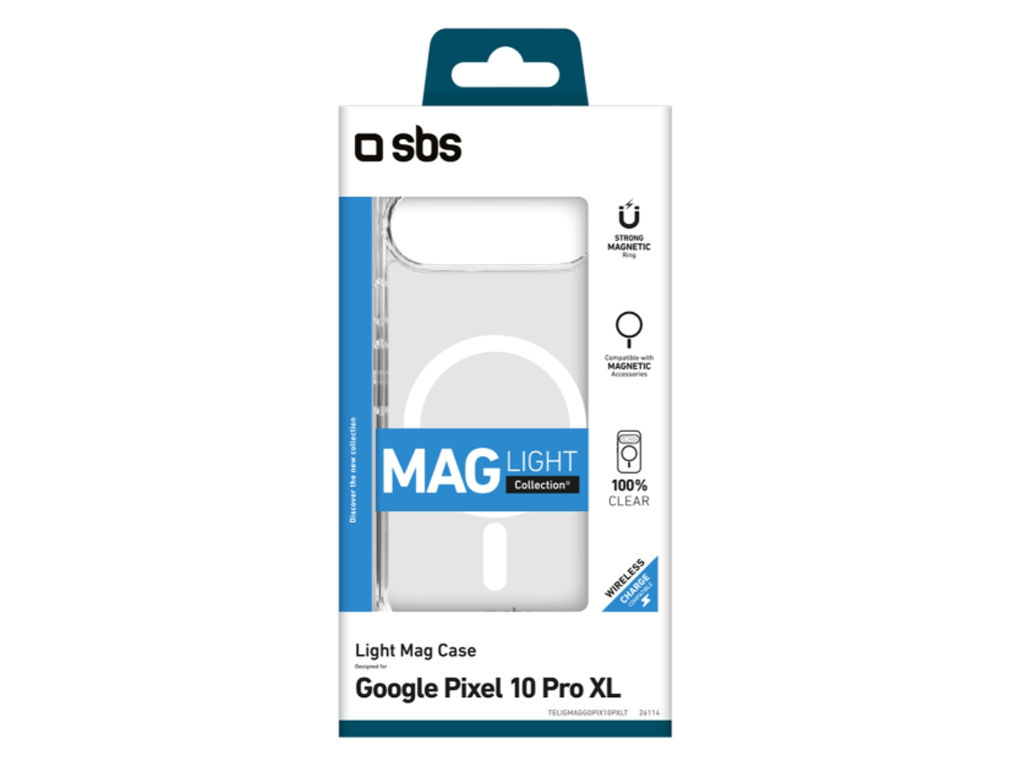 Capa SBS Lightmag Google Pixel 10 Pro XL (Transparente)